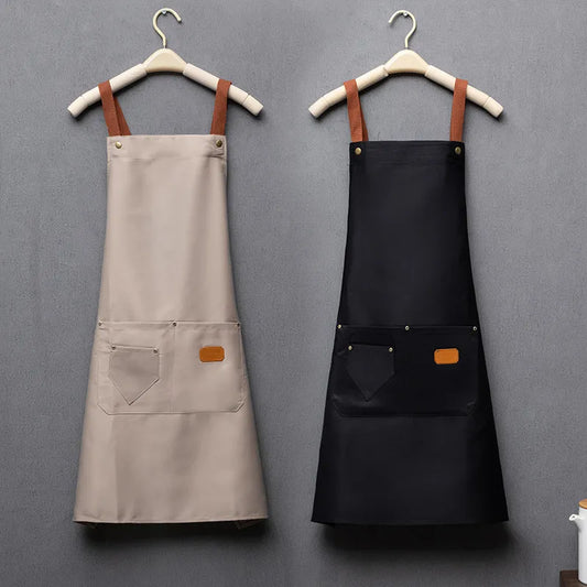 Elegant Fashion Aprons for Culinary Creations